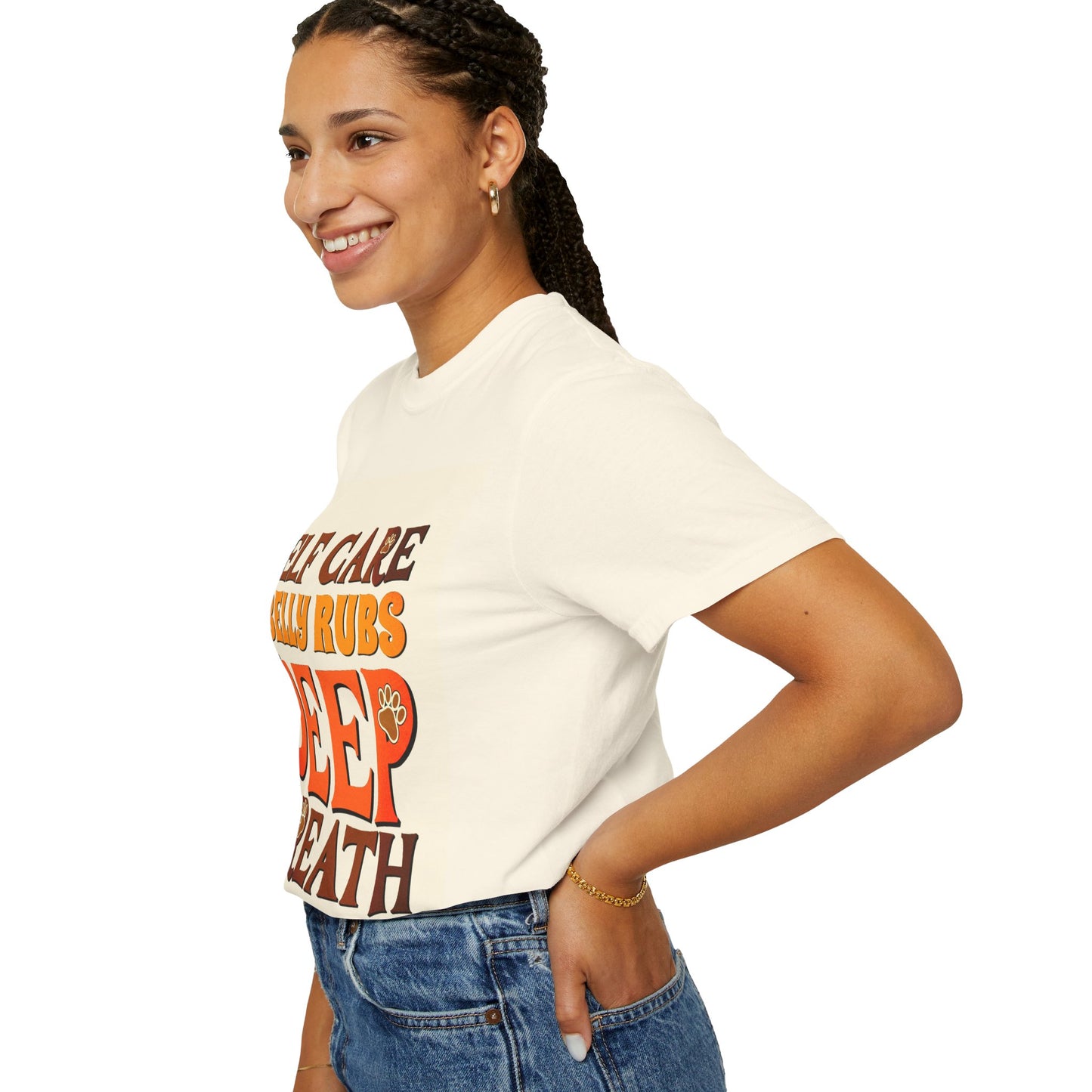Self Care Belly Rubs Unisex Garment-Dyed T-Shirt