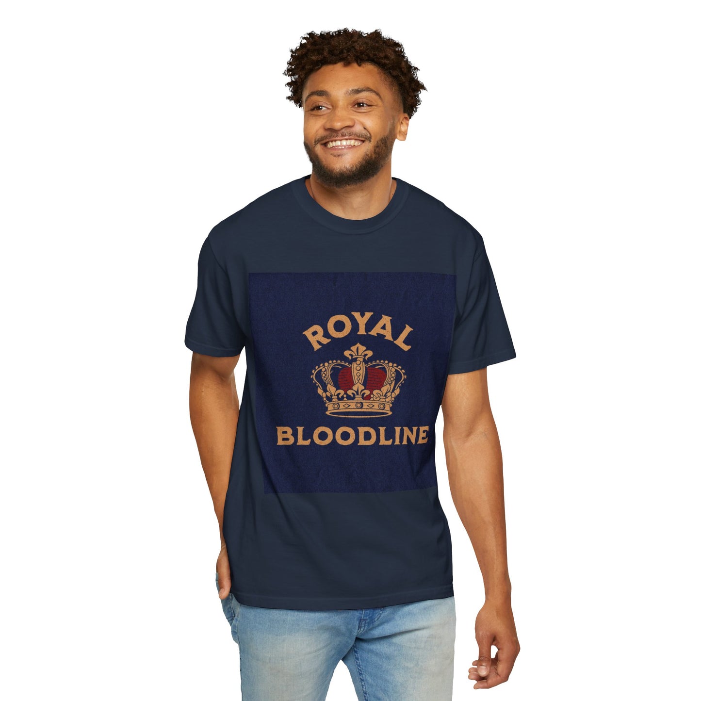Royal Bloodline Unisex Garment-Dyed T-Shirt - Casual Luxury Fit