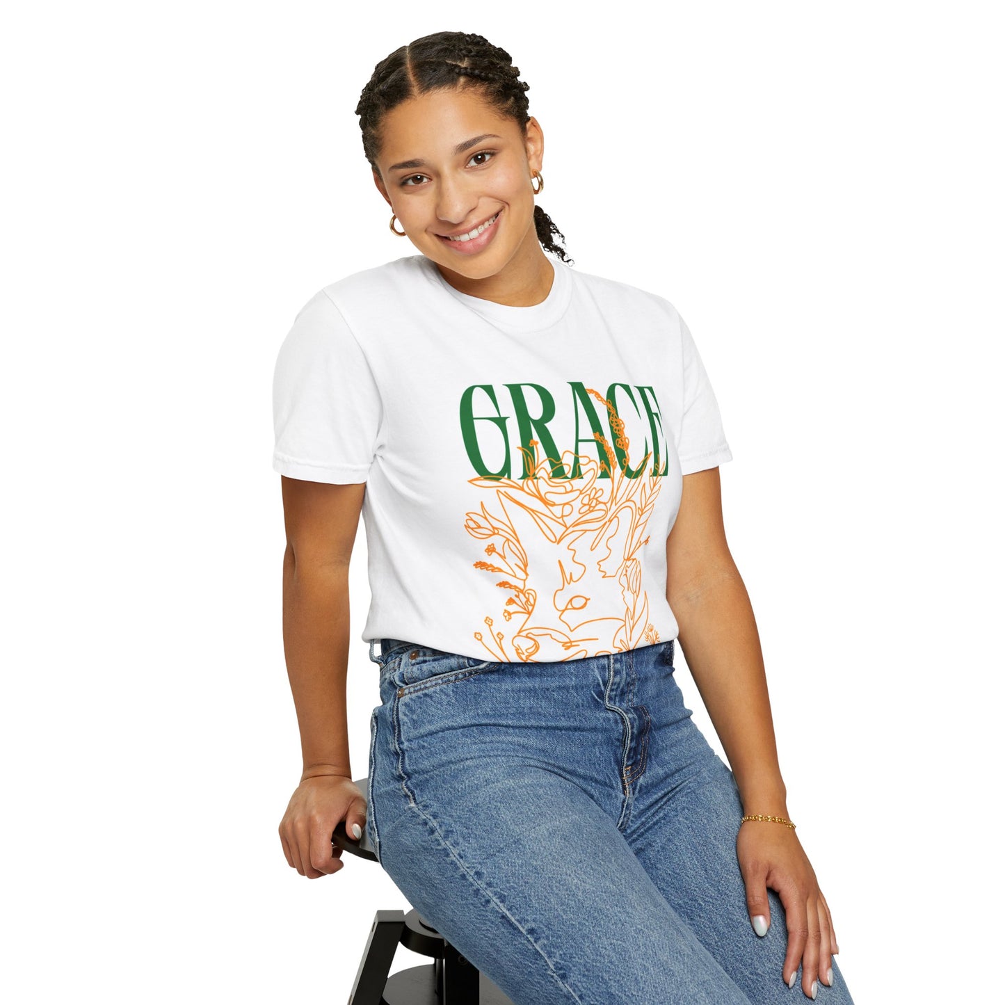 Grace in Brokenness Unisex Garment-Dyed T-Shirt | Inspirational Tee for Everyday Comfort