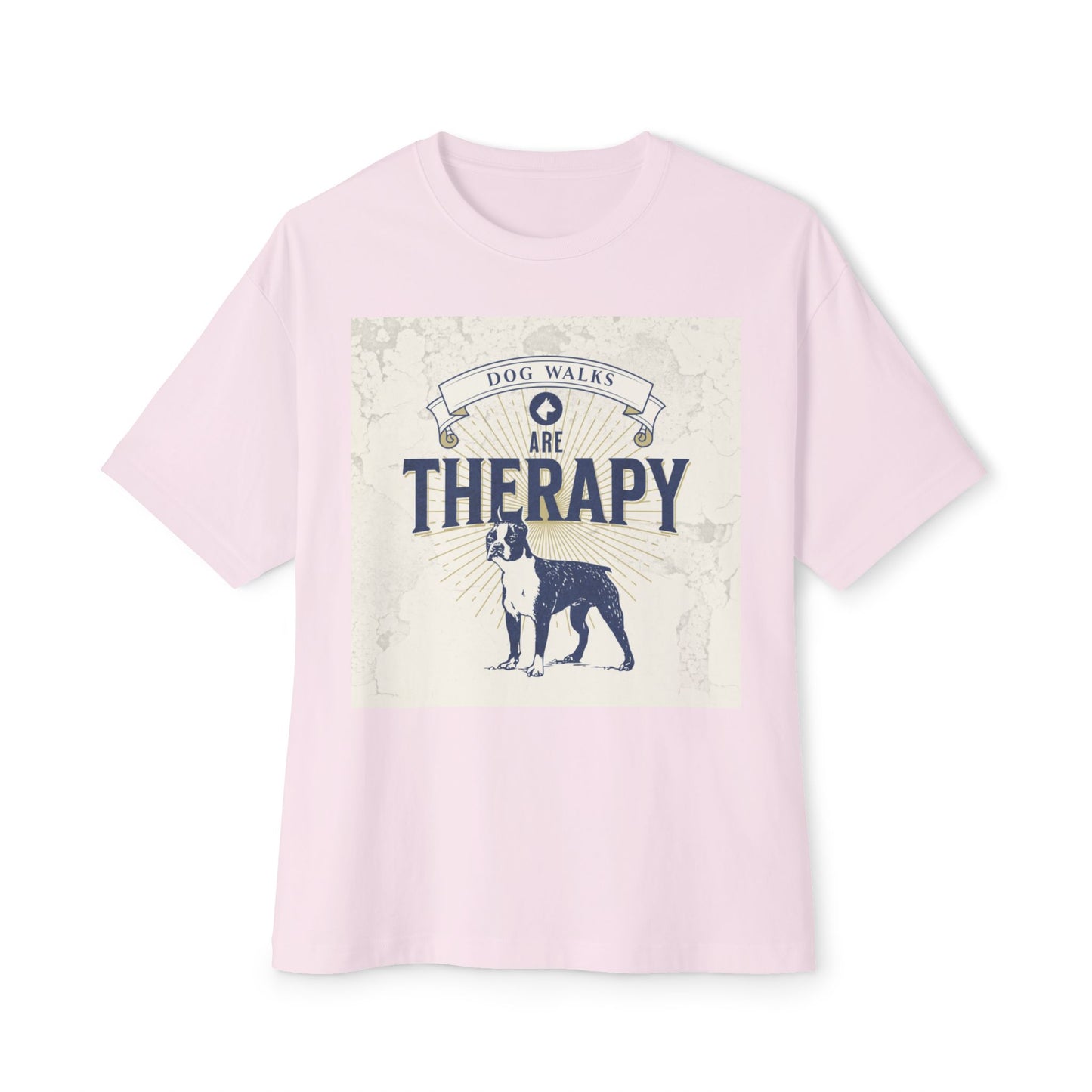 Oversized Tee - Dog Walk Therapy Design