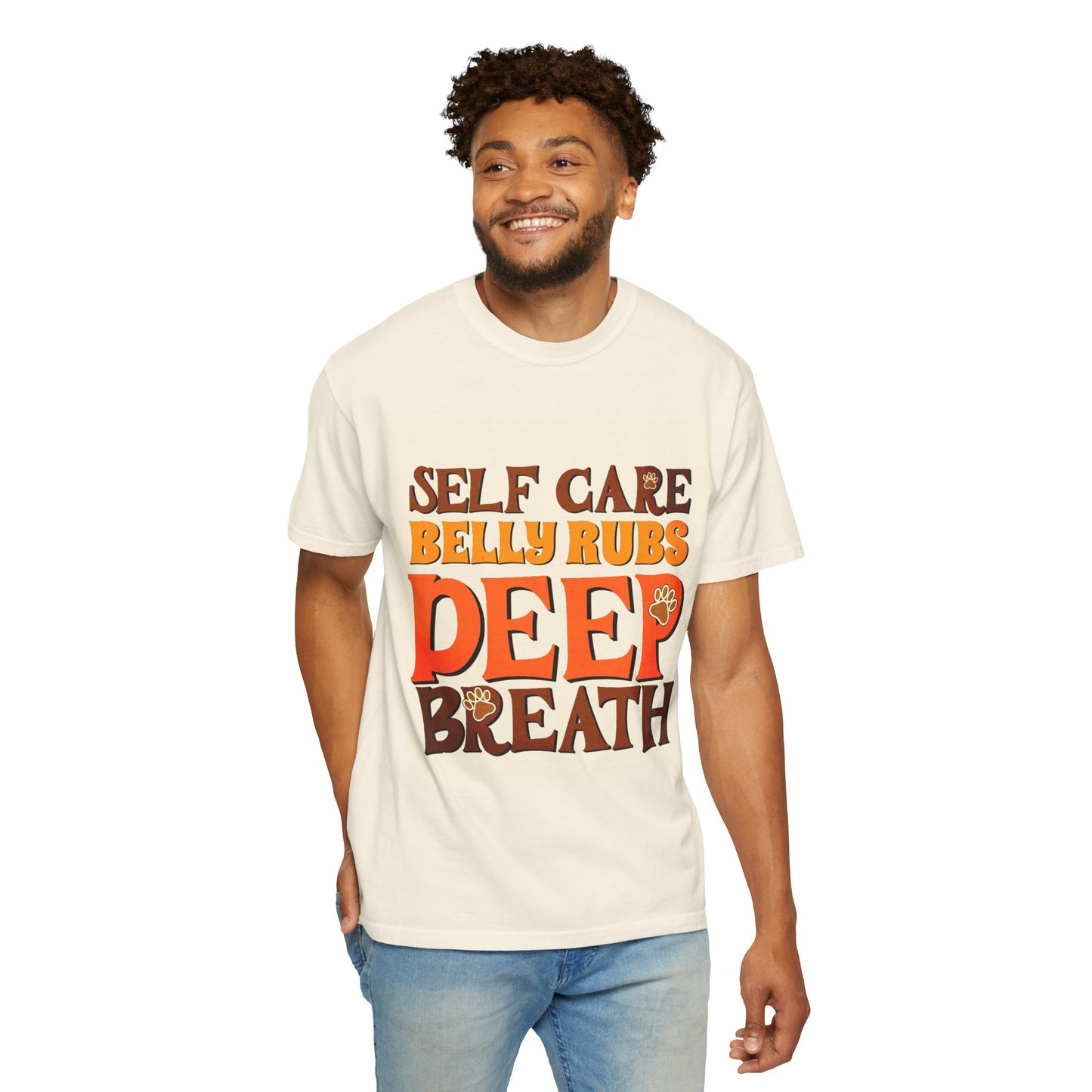 Self Care Belly Rubs Unisex Garment-Dyed T-Shirt