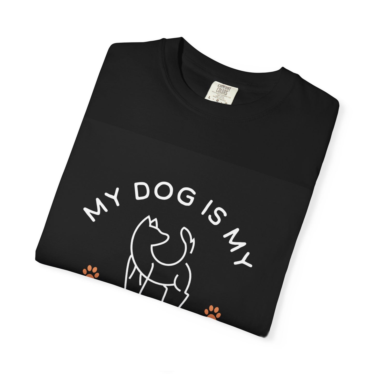 Unisex Dog Lover T-Shirt - "My Dog is My Peace"