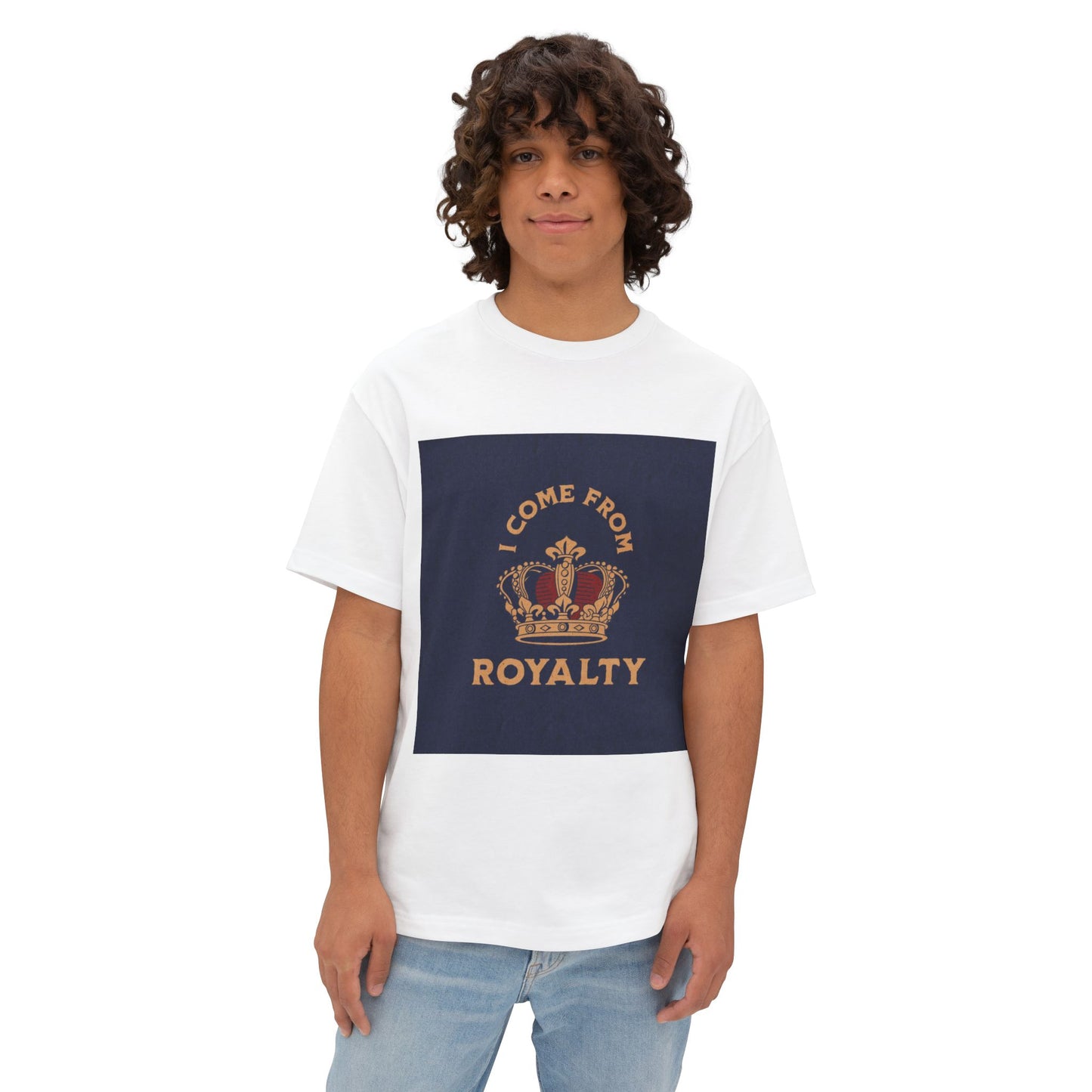 Royalty Oversized Tee - 'I come from royalty'