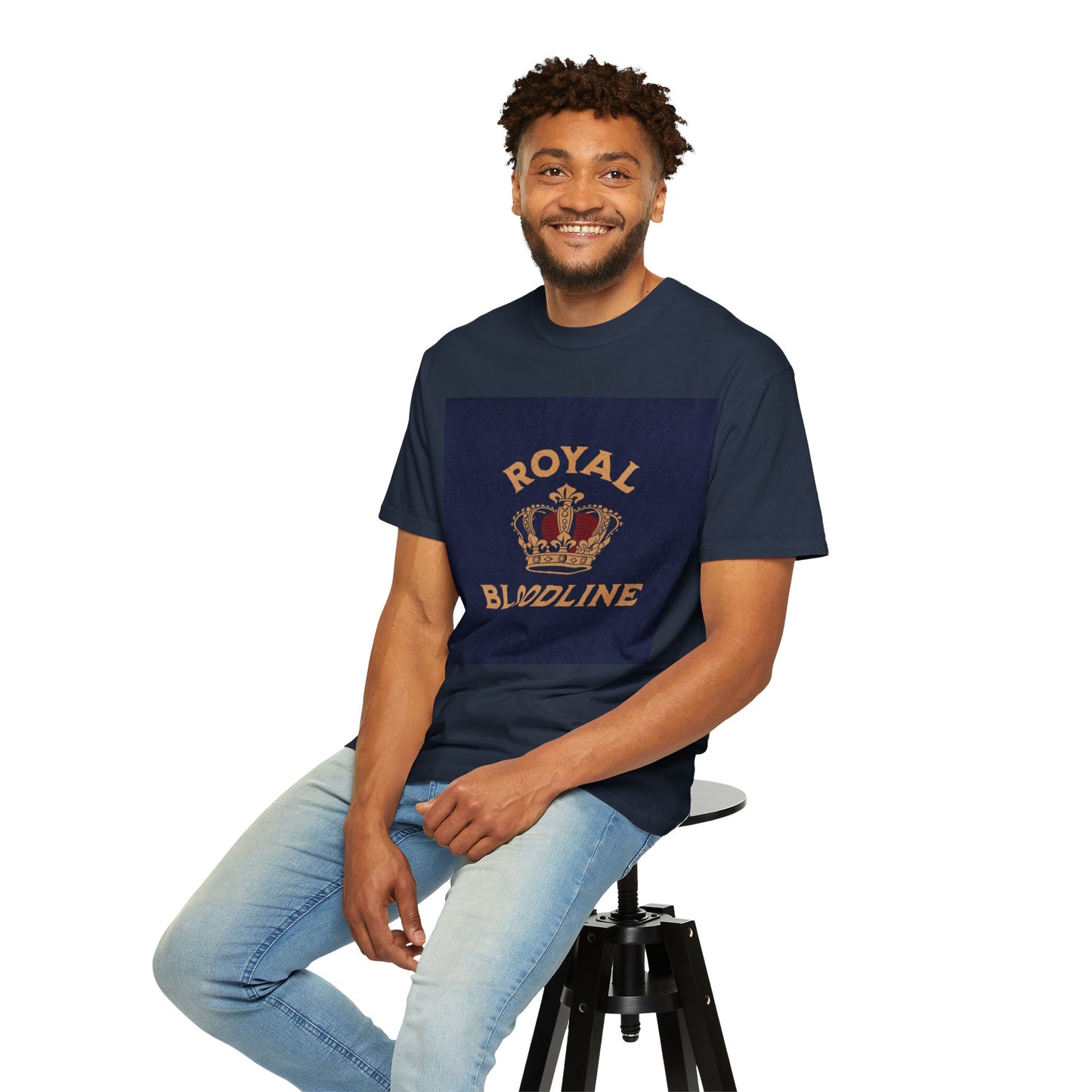 Royal Bloodline Unisex Garment-Dyed T-Shirt - Casual Luxury Fit