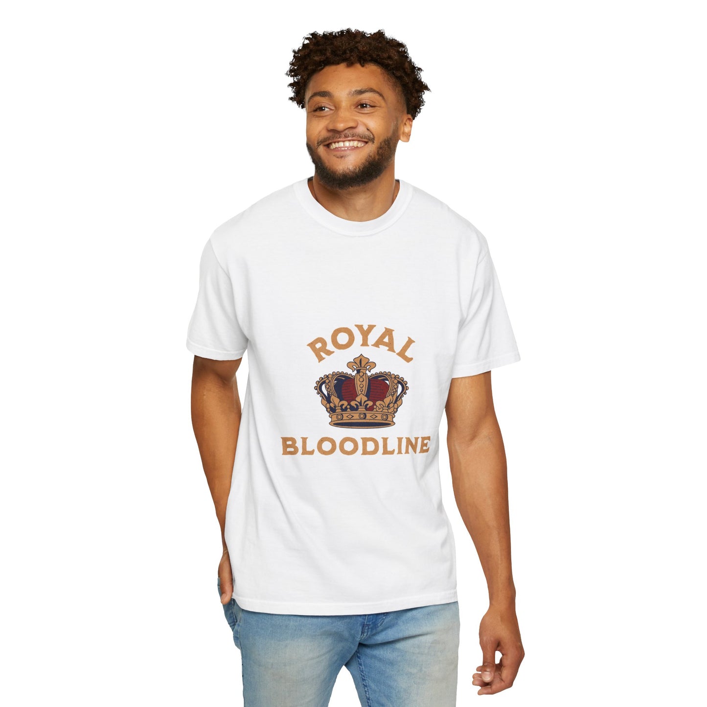 Royal Bloodline Unisex Garment-Dyed T-Shirt - Casual Luxury Fit