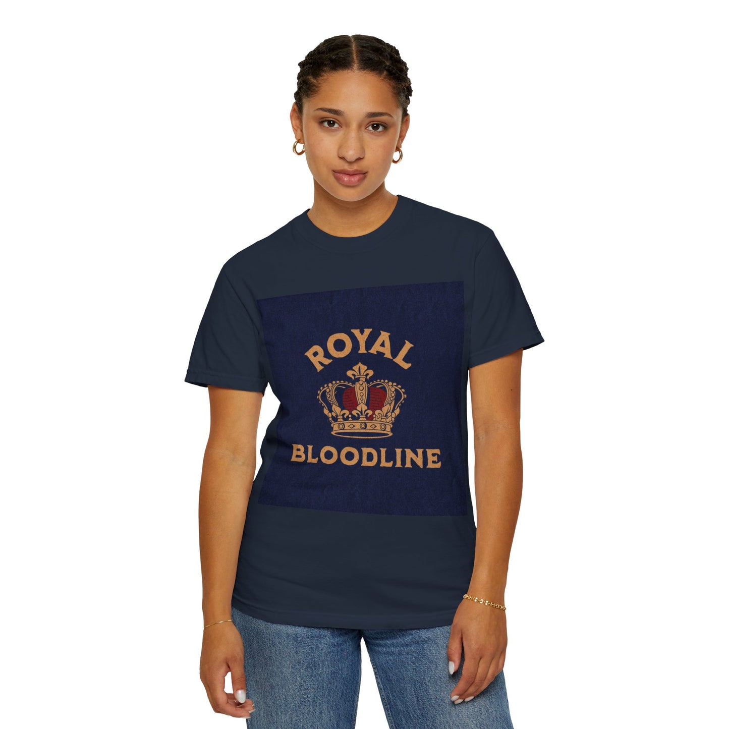 Royal Bloodline Unisex Garment-Dyed T-Shirt - Casual Luxury Fit