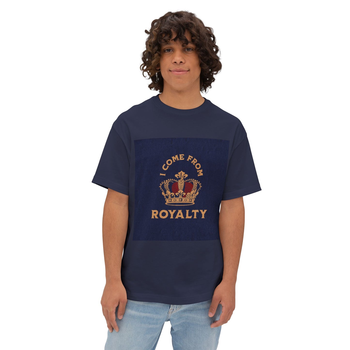 Royalty Oversized Tee - 'I come from royalty'