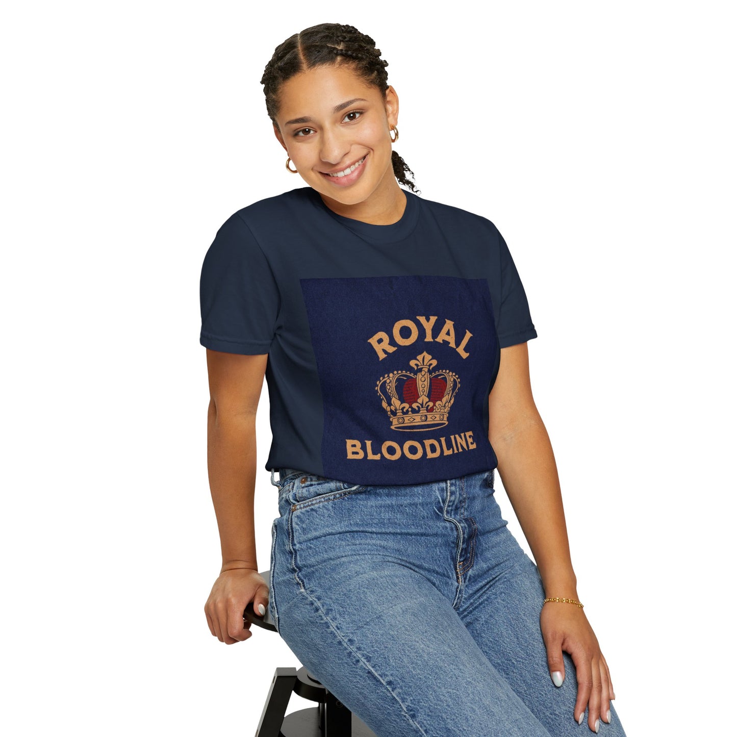 Royal Bloodline Unisex Garment-Dyed T-Shirt - Casual Luxury Fit