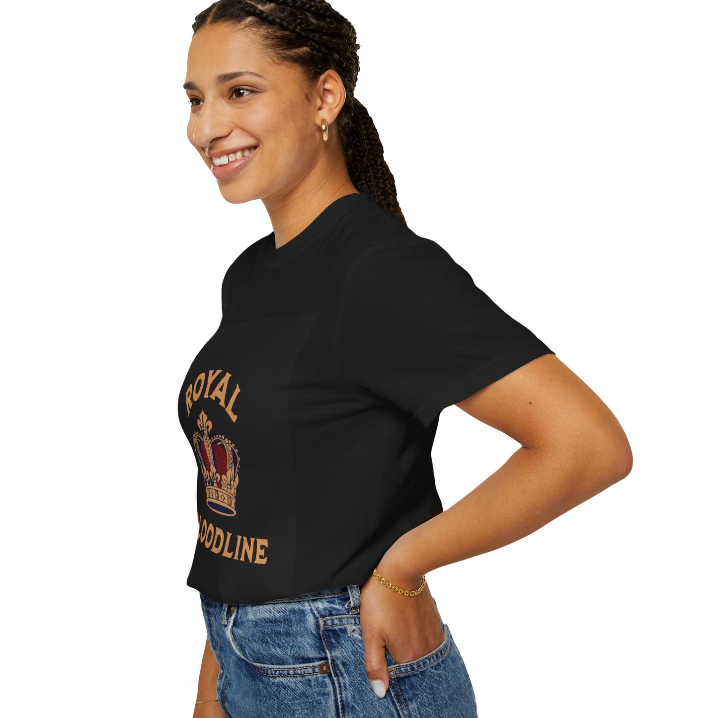 Royal Bloodline Unisex Garment-Dyed T-Shirt - Casual Luxury Fit