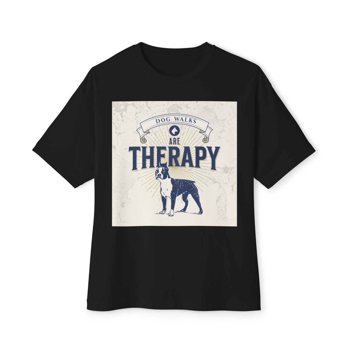 Oversized Tee - Dog Walk Therapy Design