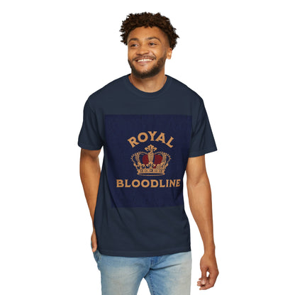 Royal Bloodline Unisex Garment-Dyed T-Shirt - Casual Luxury Fit