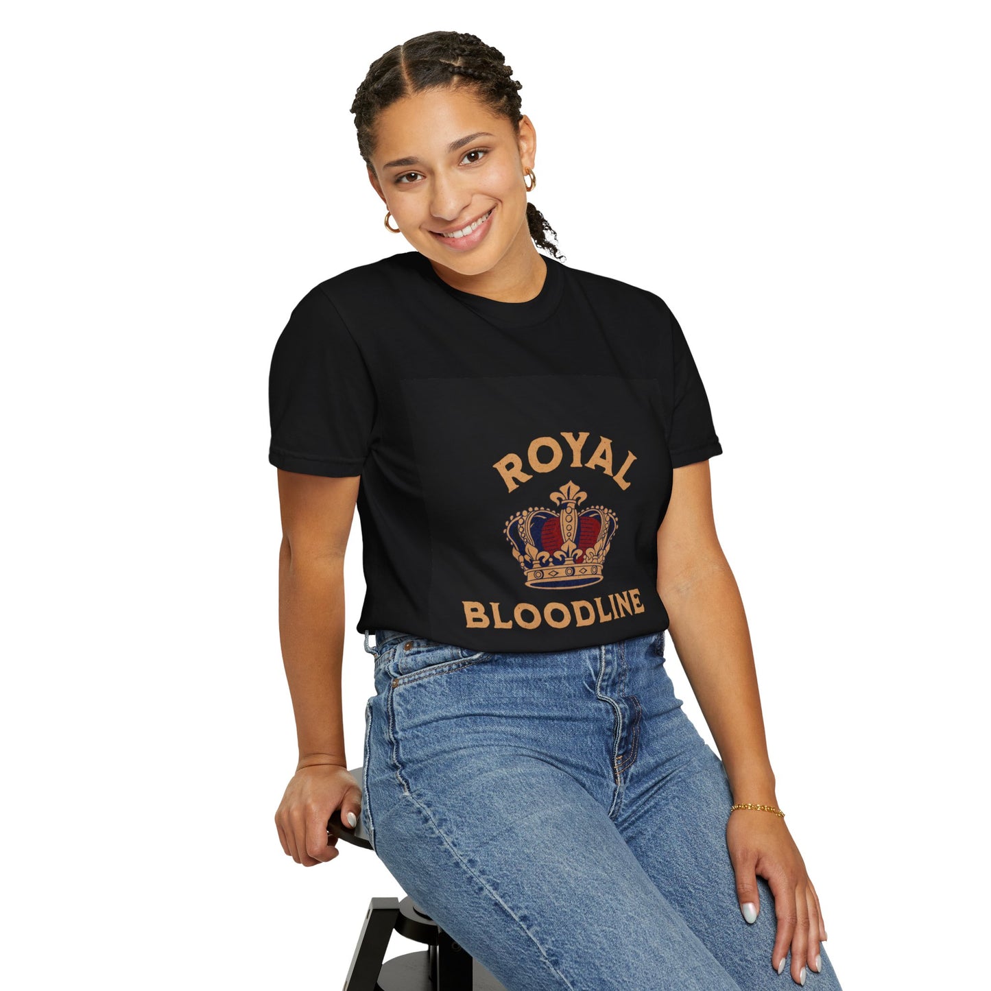 Royal Bloodline Unisex Garment-Dyed T-Shirt - Casual Luxury Fit