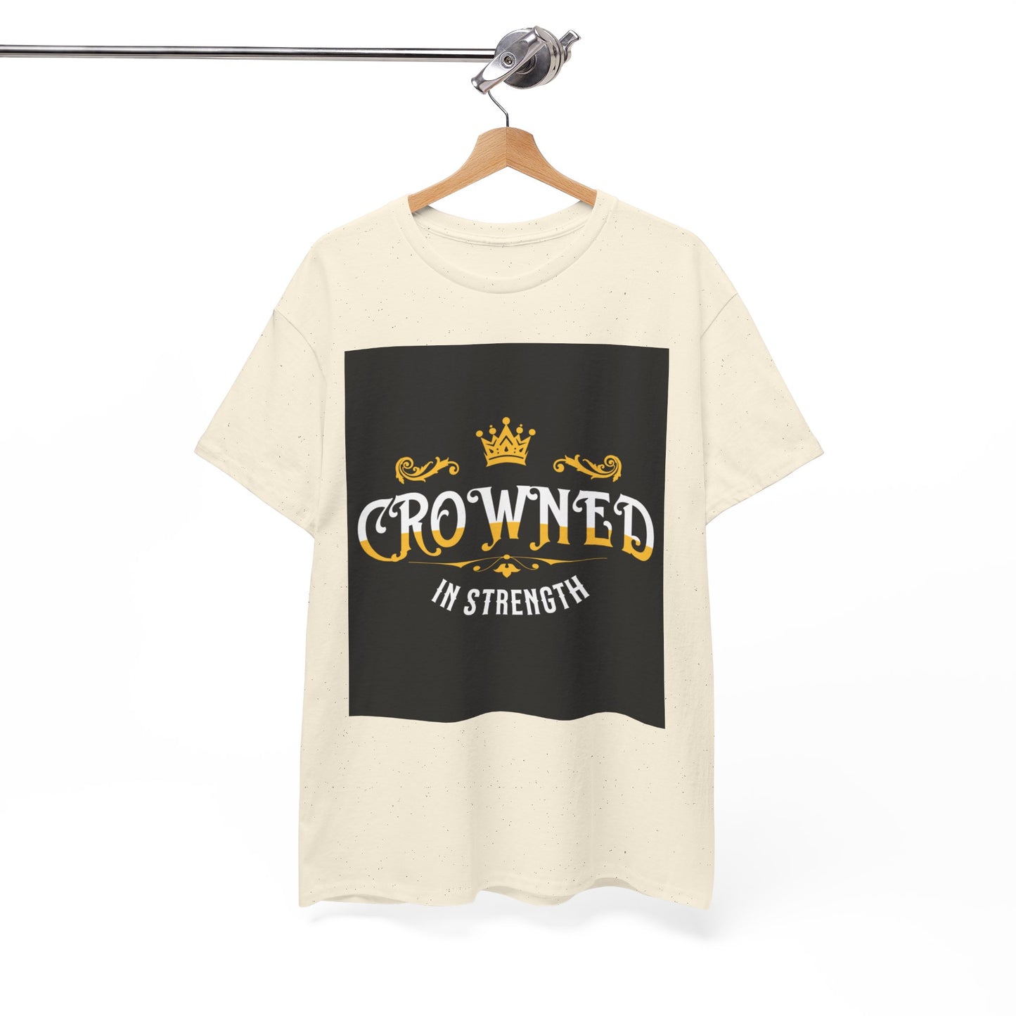 Crowned Strength Tee | Inspirational Cotton T-Shirt, Unisex Casual Wear, Gift for Strength Celebrations, Empowering Quote Tee, [...]