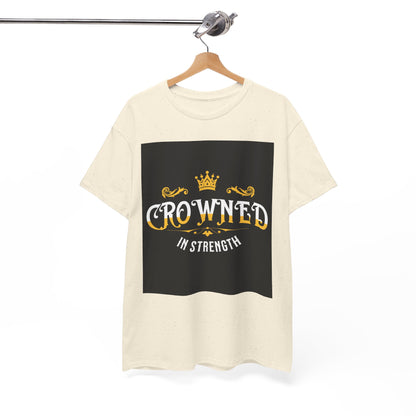 Crowned Strength Tee | Inspirational Cotton T-Shirt, Unisex Casual Wear, Gift for Strength Celebrations, Empowering Quote Tee, [...]