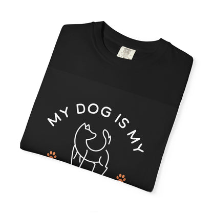 Unisex Dog Lover T-Shirt - "My Dog is My Peace"