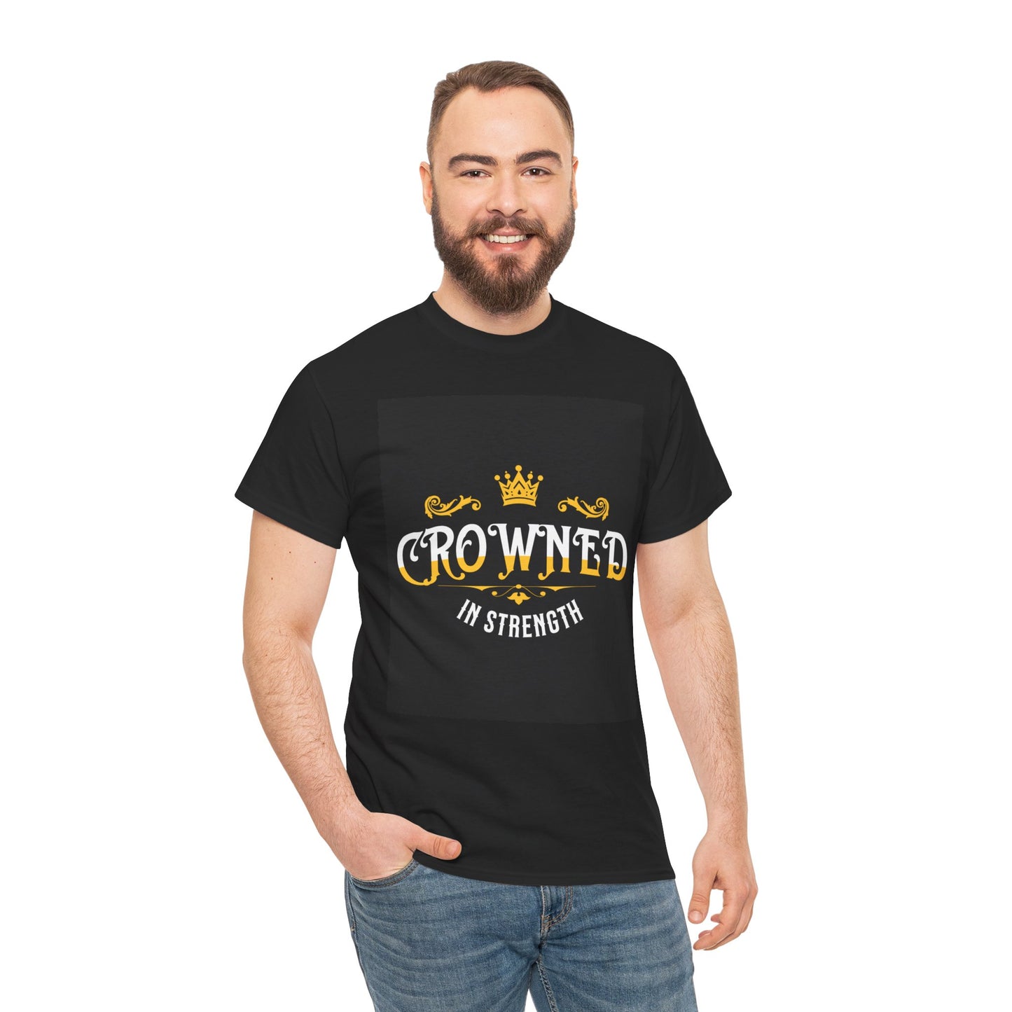 Crowned Strength Tee | Inspirational Cotton T-Shirt, Unisex Casual Wear, Gift for Strength Celebrations, Empowering Quote Tee, [...]