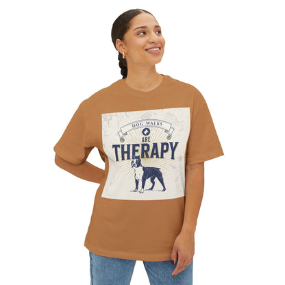 Oversized Tee - Dog Walk Therapy Design