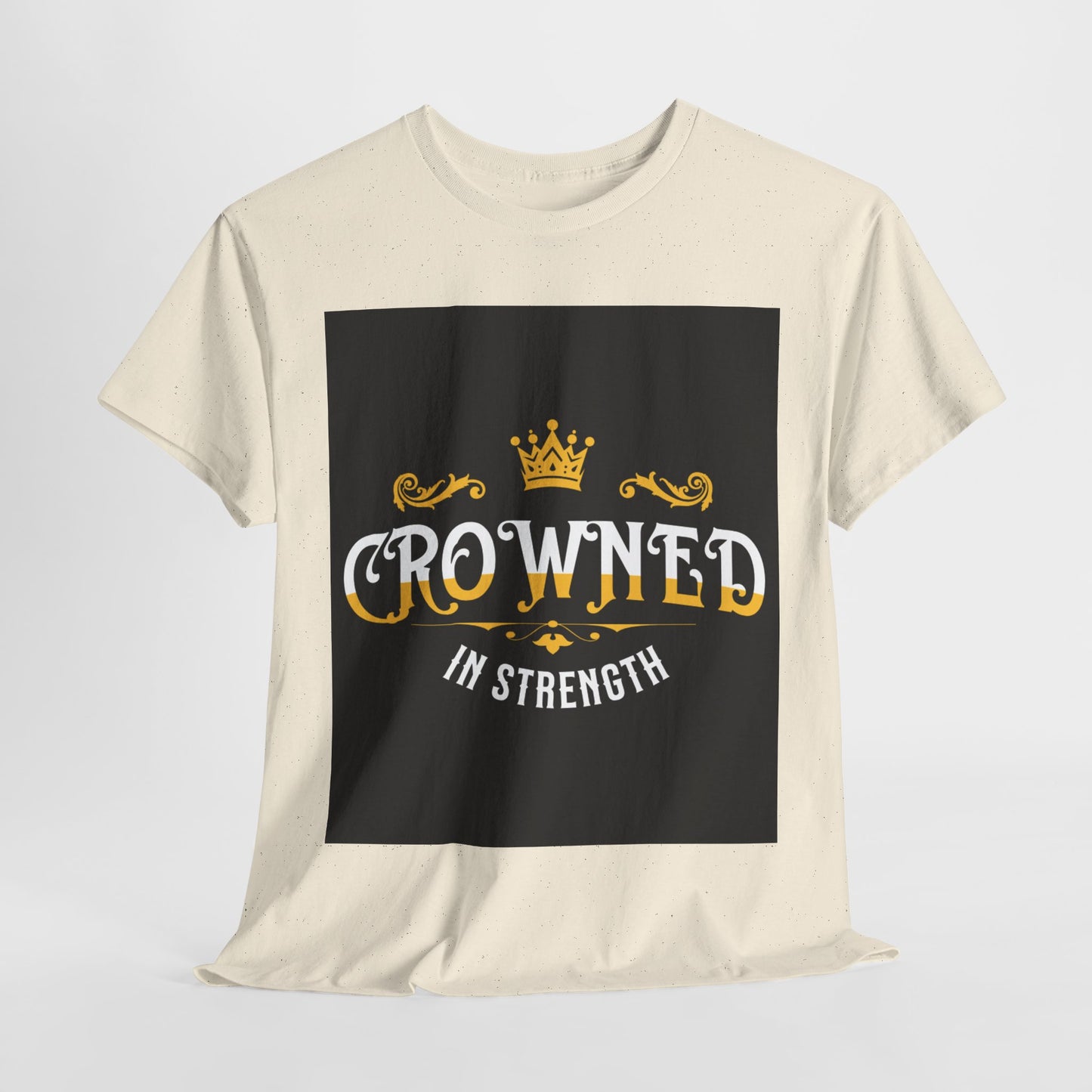 Crowned Strength Tee | Inspirational Cotton T-Shirt, Unisex Casual Wear, Gift for Strength Celebrations, Empowering Quote Tee, [...]