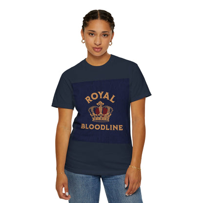 Royal Bloodline Unisex Garment-Dyed T-Shirt - Casual Luxury Fit