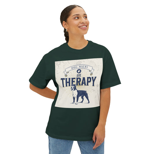 Oversized Tee - Dog Walk Therapy Design